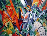 In The Rain  R by Franz Marc